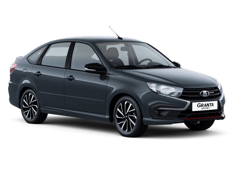 Купить Lada Granta Sport Лифтбек в Волгограде - СЕРЕБРИСТО-ТЕМНО-СЕРЫЙ "БОРНЕО" (633) - МЕТАЛЛИК